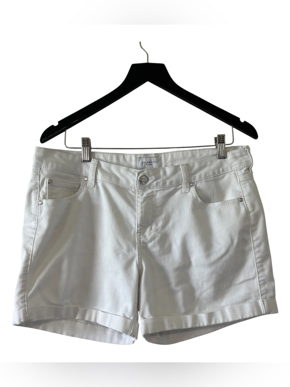 Celebrity Pink White Denim Shorts for Women Size 11/30